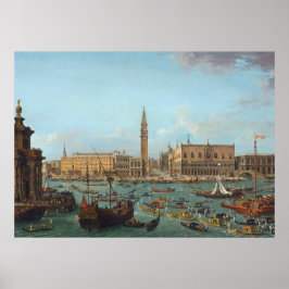 San Marco, Venetië - Antonio Joli Fine Art Poster