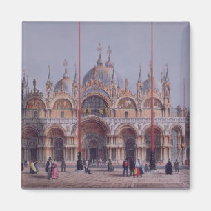 San Marco, Venetië, gegraveerd door Brizeghel (lit Magneet