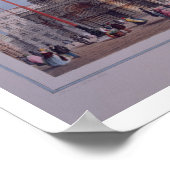 San Marco, Venetië, gegraveerd door Brizeghel (lit Poster (Hoek)