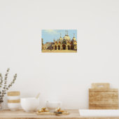 San Marcoplein, Venetië Antonietta Brandeis Poster (Keuken)