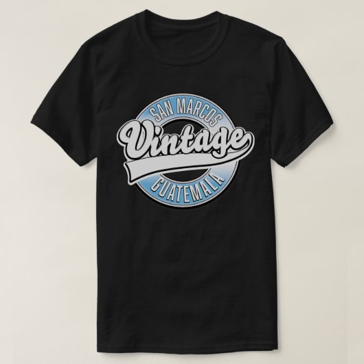 San Marcos Guatemala logo T-shirt (Design voorkant)