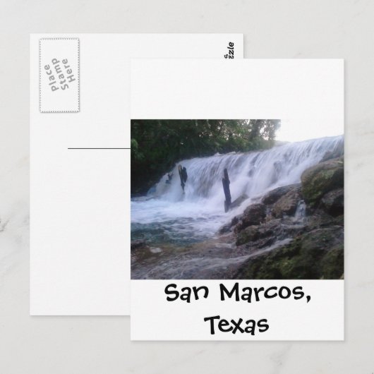 San Marcos Herfst Briefkaart (Voorkant / Achterkant)