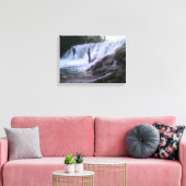San Marcos River Herfsten uitgerekt canvas afdrukk (Insitu (Woonkamer))