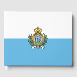 San-Marinese vlag Gastenboek
