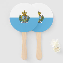 San-Marinese vlag Handwaaier