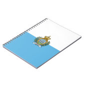 San-Marinese vlag Notitieboek (Linkerzijde)