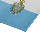 San-Marinese vlag Snijplank (Hoek)
