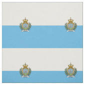San-Marinese vlag Stof (Swatch)