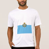 San-Marinese vlag T-shirt (Voorkant)