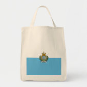 San-Marinese vlag Tote Bag (Voorkant)