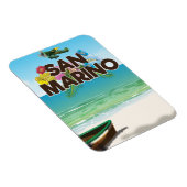 San Marino Beach reisposter Magneet (Rechterzijde)