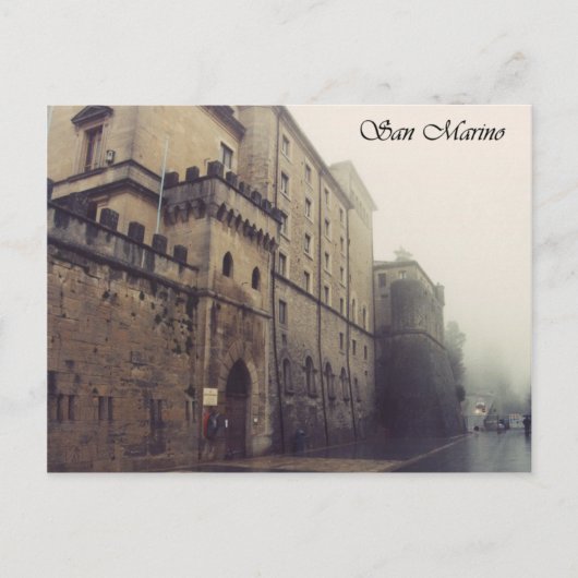 San Marino Briefkaart (Voorkant)