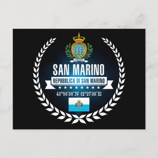San Marino Briefkaart (Voorkant)