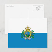 san marino briefkaart (Voorkant / Achterkant)