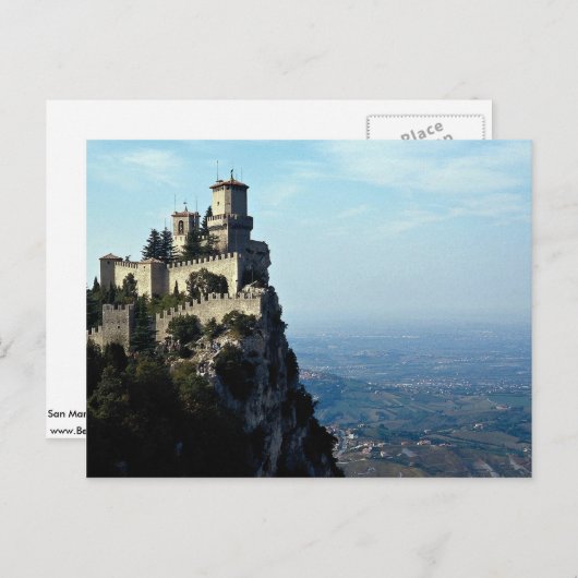 San Marino Briefkaart (Voorkant / Achterkant)