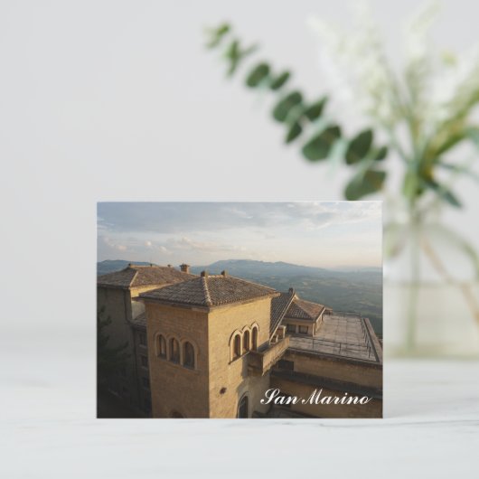 San Marino Briefkaart (Staand voorkant)