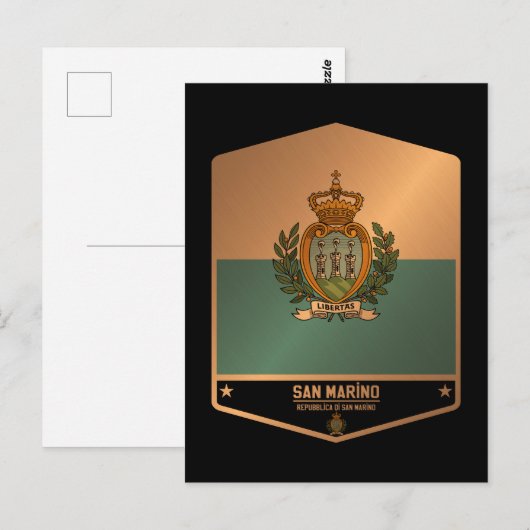 San Marino Briefkaart (Voorkant / Achterkant)