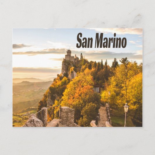 San Marino Europe Drie Towers Briefkaart (Voorkant)