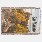San Marino Europe Drie Towers Deken (Voorkant)