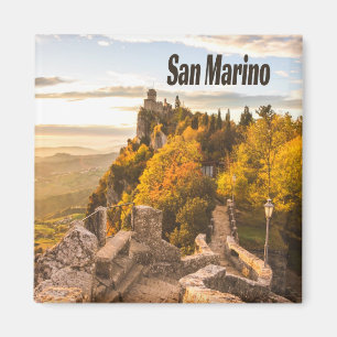 San Marino Europe Drie Towers Magneet