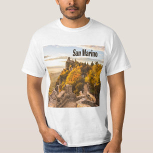 San Marino Europe Drie Towers T-shirt