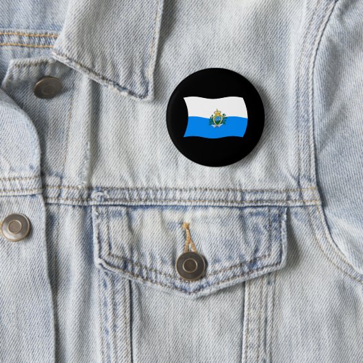 San Marino Flag Button (In situ)