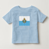 San Marino Flag Kinder Shirts (Voorkant)