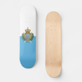 San Marino Flag Persoonlijk Skateboard (Voorkant)
