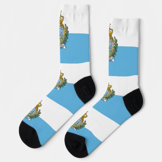 San Marino Flag Sokken (Links)