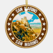 San Marino Keramisch Ornament (Voorkant)