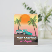 San Marino Los Angeles Briefkaart (Staand voorkant)