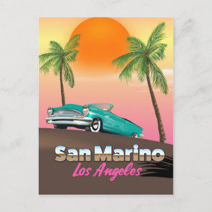 San Marino Los Angeles Briefkaart