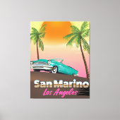 San Marino Los Angeles Canvas Afdruk (Voorkant)