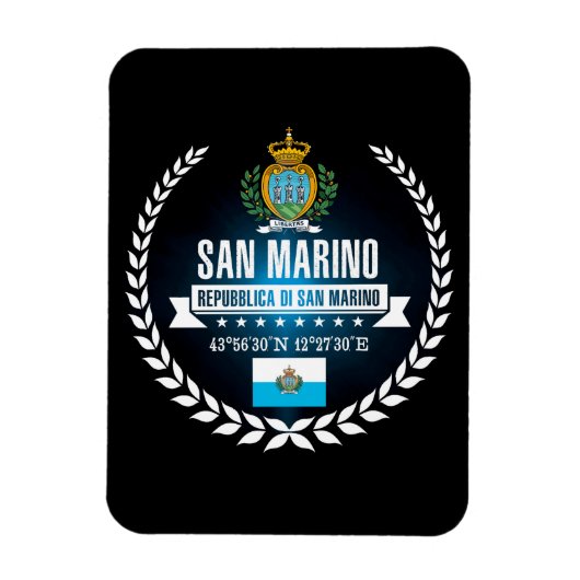San Marino Magneet (Verticaal)