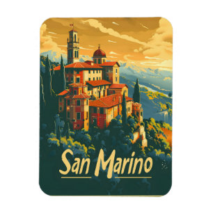 San Marino Reizen Magneet