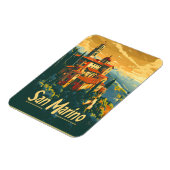 San Marino Reizen Magneet (Linkerzijde)