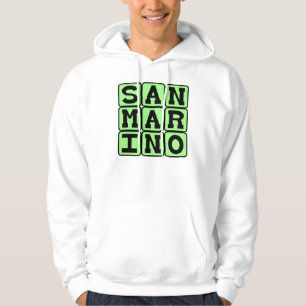 San Marino, republiek in Europa Hoodie