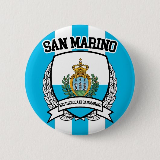 San Marino Ronde Button 5,7 Cm (Voorkant)
