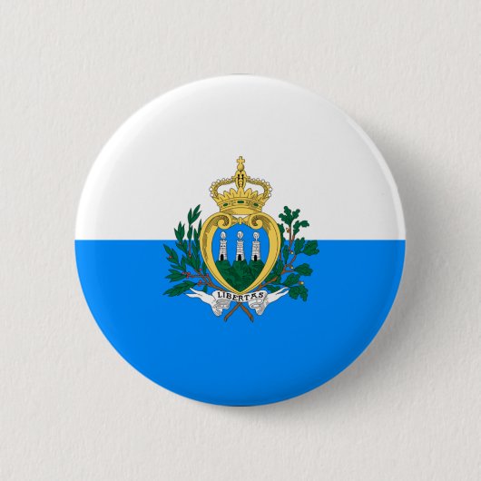 San Marino Ronde Button 5,7 Cm (Voorkant)