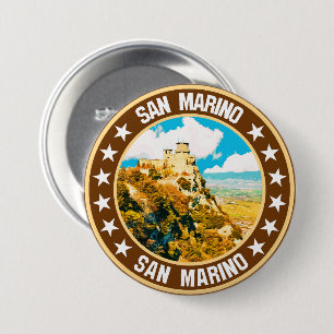 San Marino Ronde Button 7,6 Cm