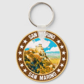 San Marino Sleutelhanger (Achterkant)