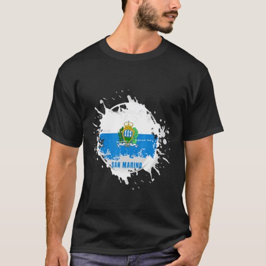 San Marino Splash T-shirt (Voorkant)
