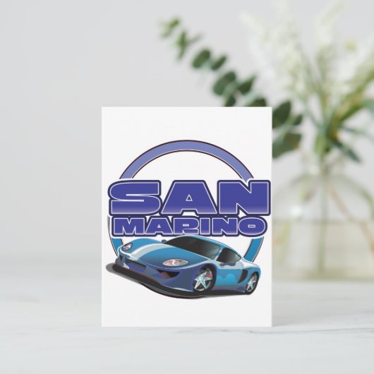 San Marino sportauto (Staand voorkant)