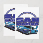 San Marino sportauto (Voorkant / Achterkant)