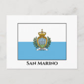 San Marino-vlag Briefkaart (Voorkant)