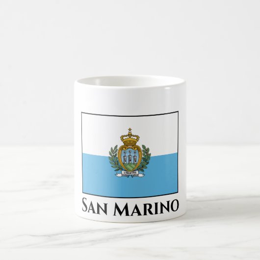 San Marino-vlag Koffiemok (Center)
