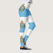San Marino-vlag Leggings (Rechts)