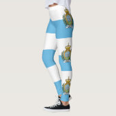 San Marino-vlag Leggings (Links)