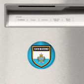 San Marino-vlag Magneet (Insitu (Vaatwasser))