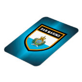 San Marino-vlag Magneet (Linkerzijde)